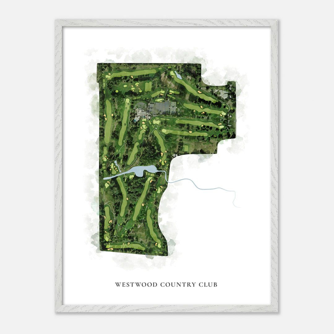 Print of Westwood Country Club Classic Map