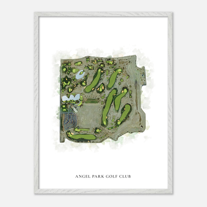 Print of Angel Park Golf Club Classic Map