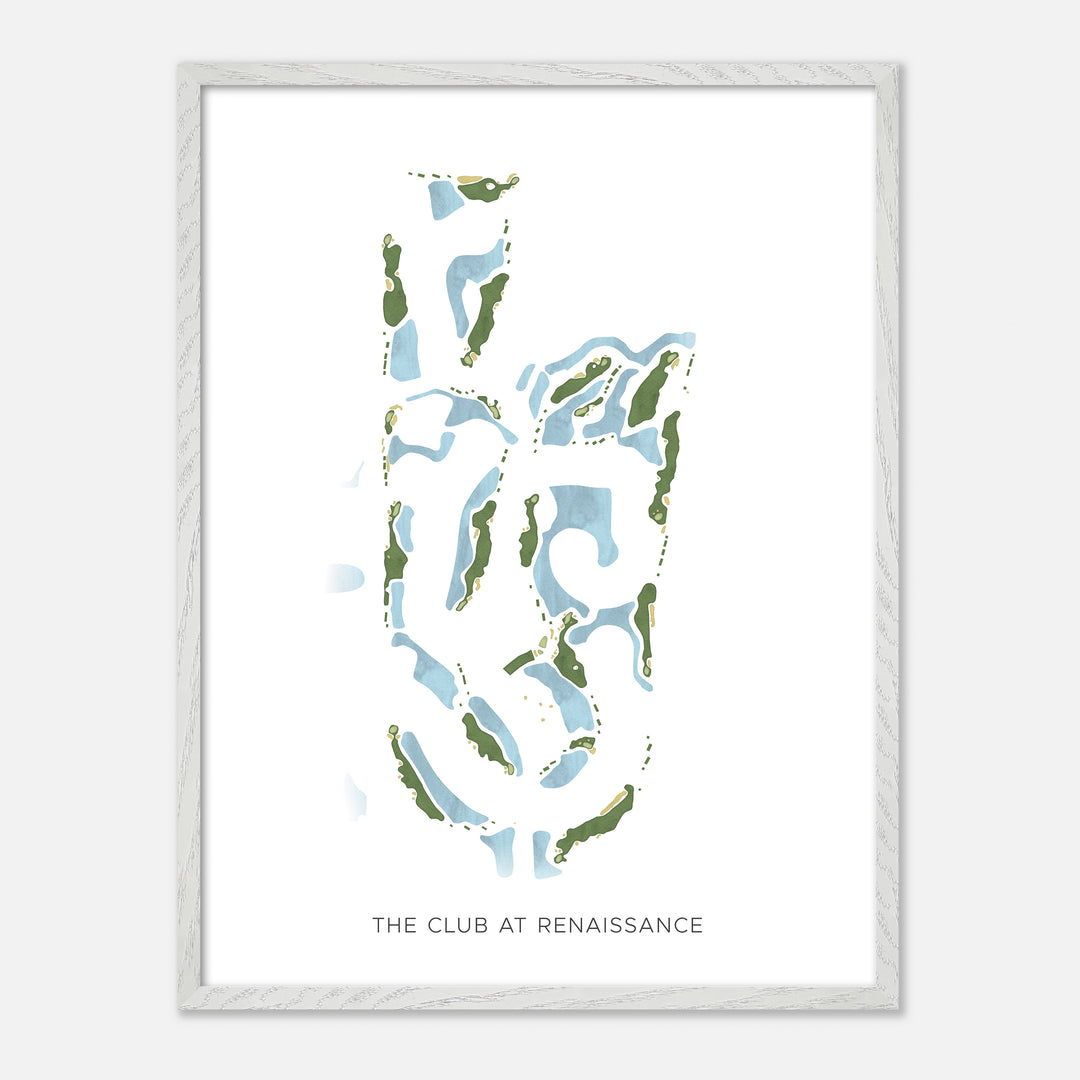 Print of The Club At Renaissance Modern Map