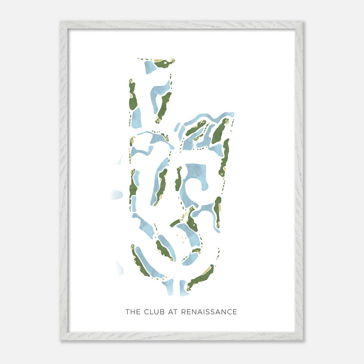 Print of The Club At Renaissance Modern Map