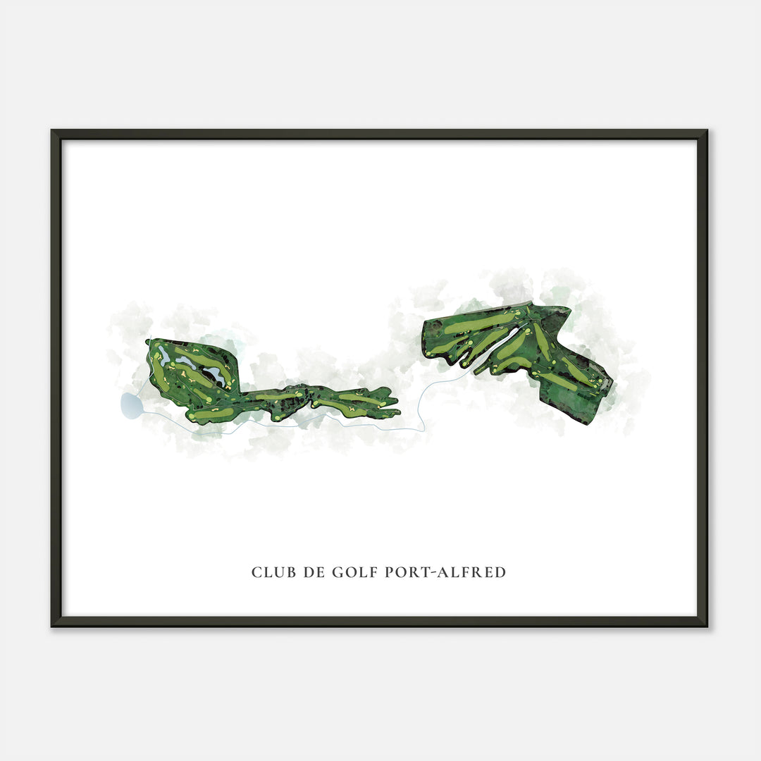 Print of Club De Golf Port-Alfred Classic Map