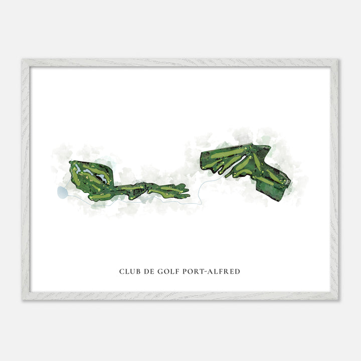 Print of Club De Golf Port-Alfred Classic Map