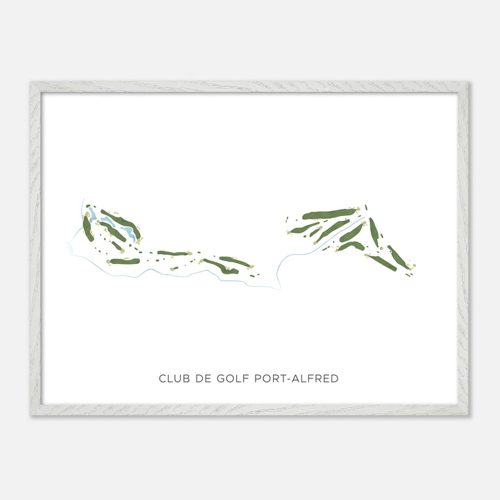 Print of Club De Golf Port-Alfred Modern Map