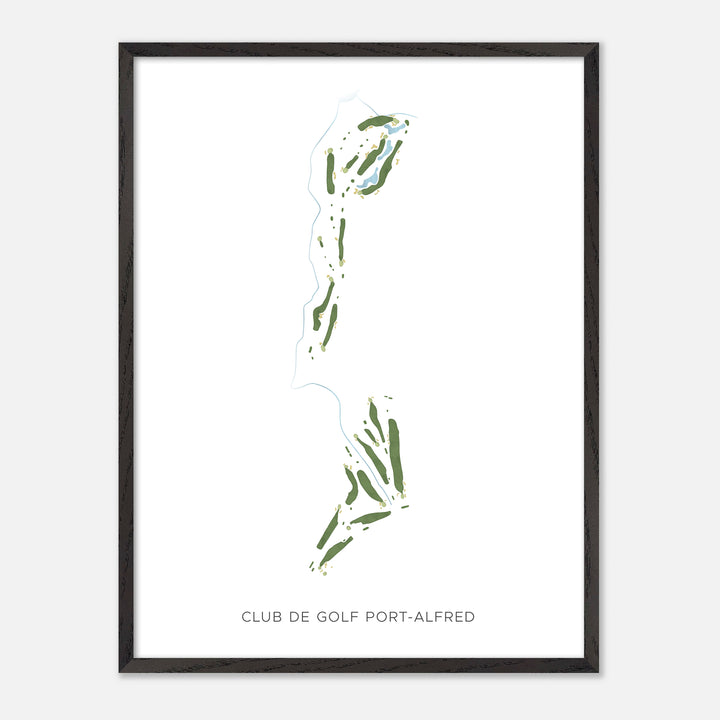 Print of Club De Golf Port-Alfred Modern Map
