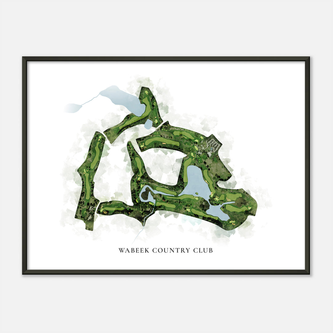 Print of Wabeek Country Club Classic Map