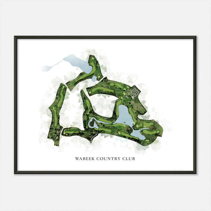 Print of Wabeek Country Club Classic Map