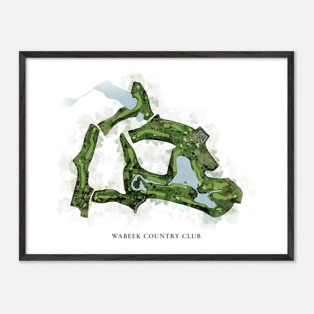 Print of Wabeek Country Club Classic Map