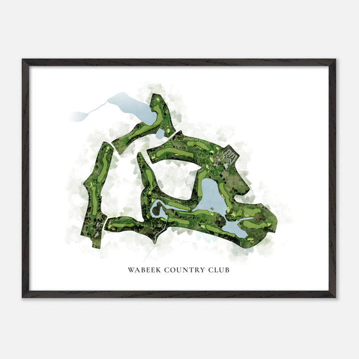 Print of Wabeek Country Club Classic Map