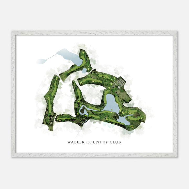 Print of Wabeek Country Club Classic Map