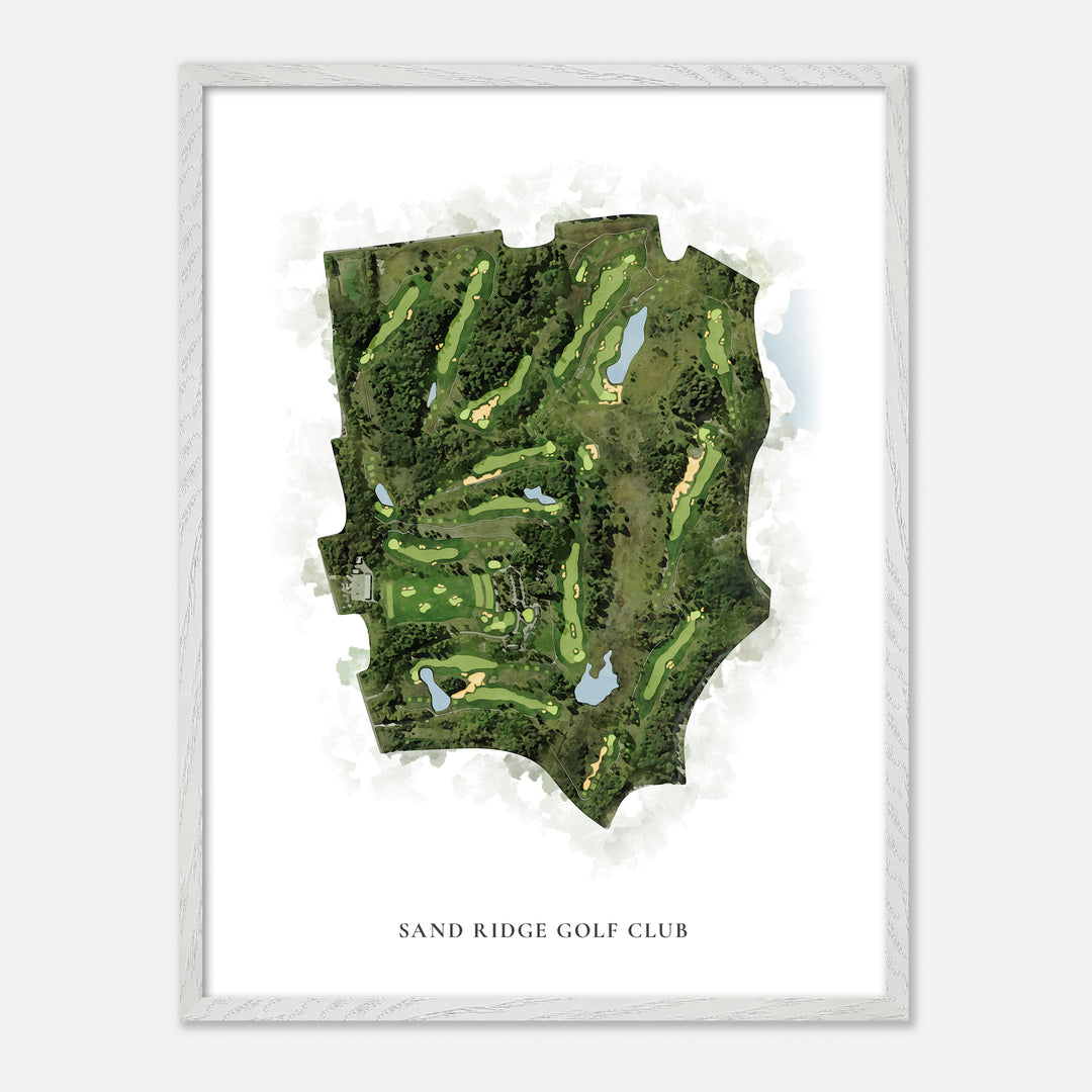 Print of Sand Ridge Golf Club Classic Map