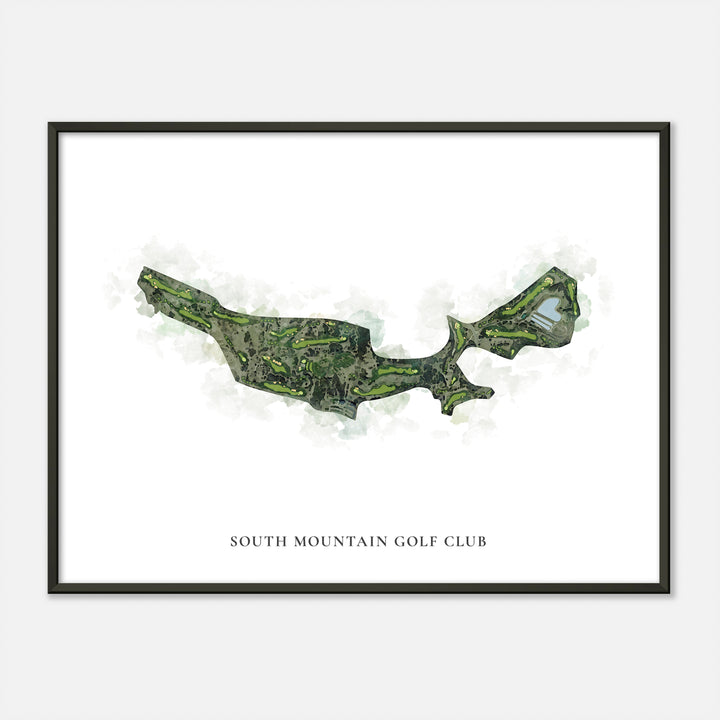 Print of South Mountain Golf Club Classic Map