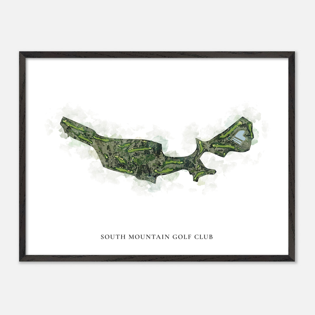 Print of South Mountain Golf Club Classic Map