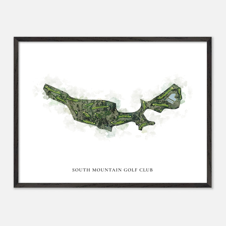 Print of South Mountain Golf Club Classic Map