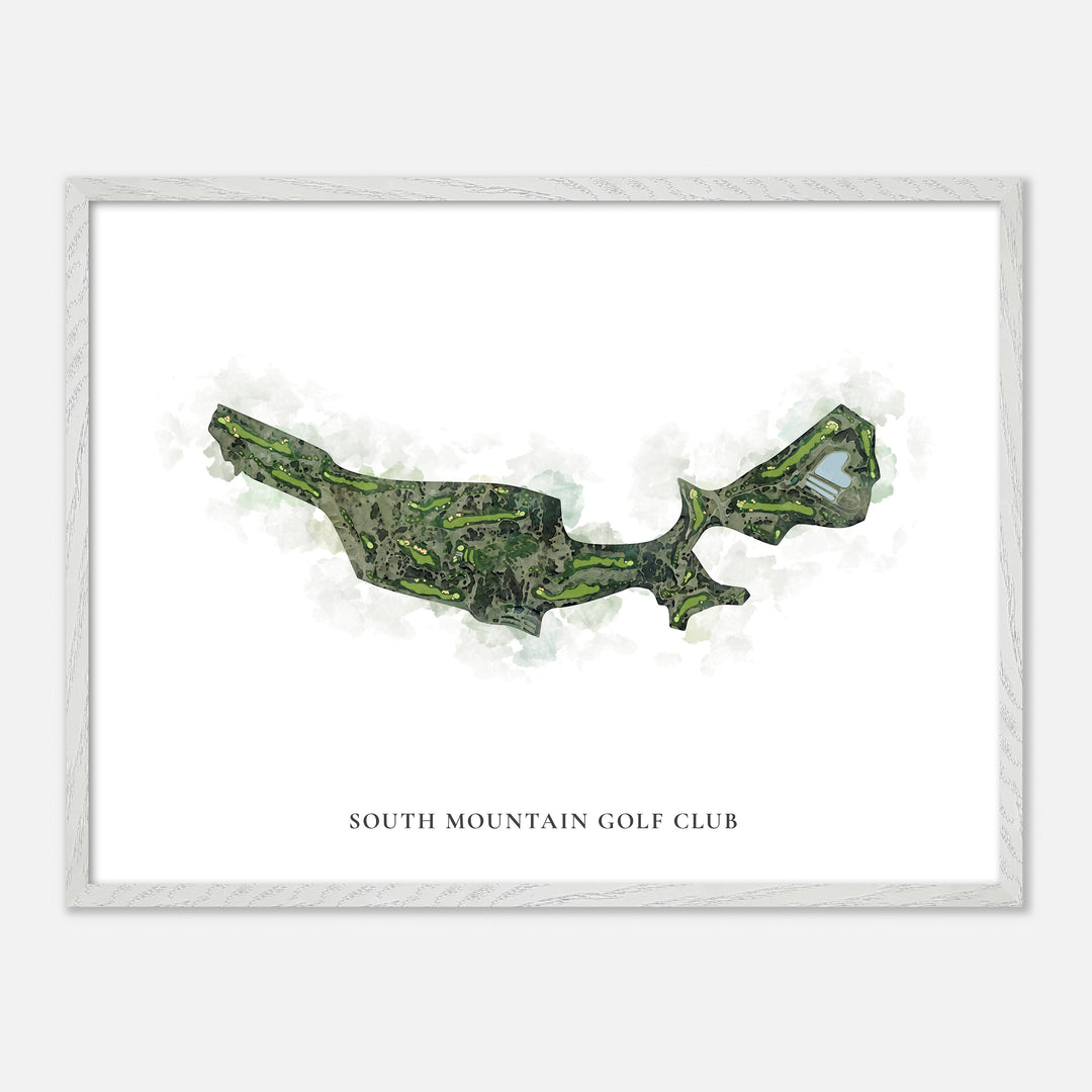 Print of South Mountain Golf Club Classic Map
