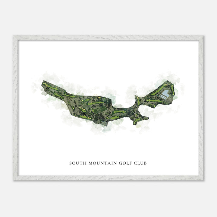 Print of South Mountain Golf Club Classic Map