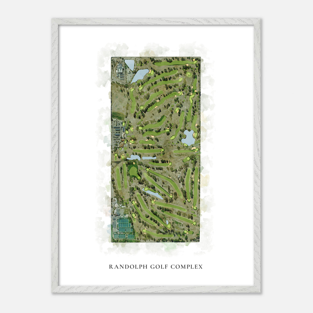 Print of Randolph Golf Complex Classic Map