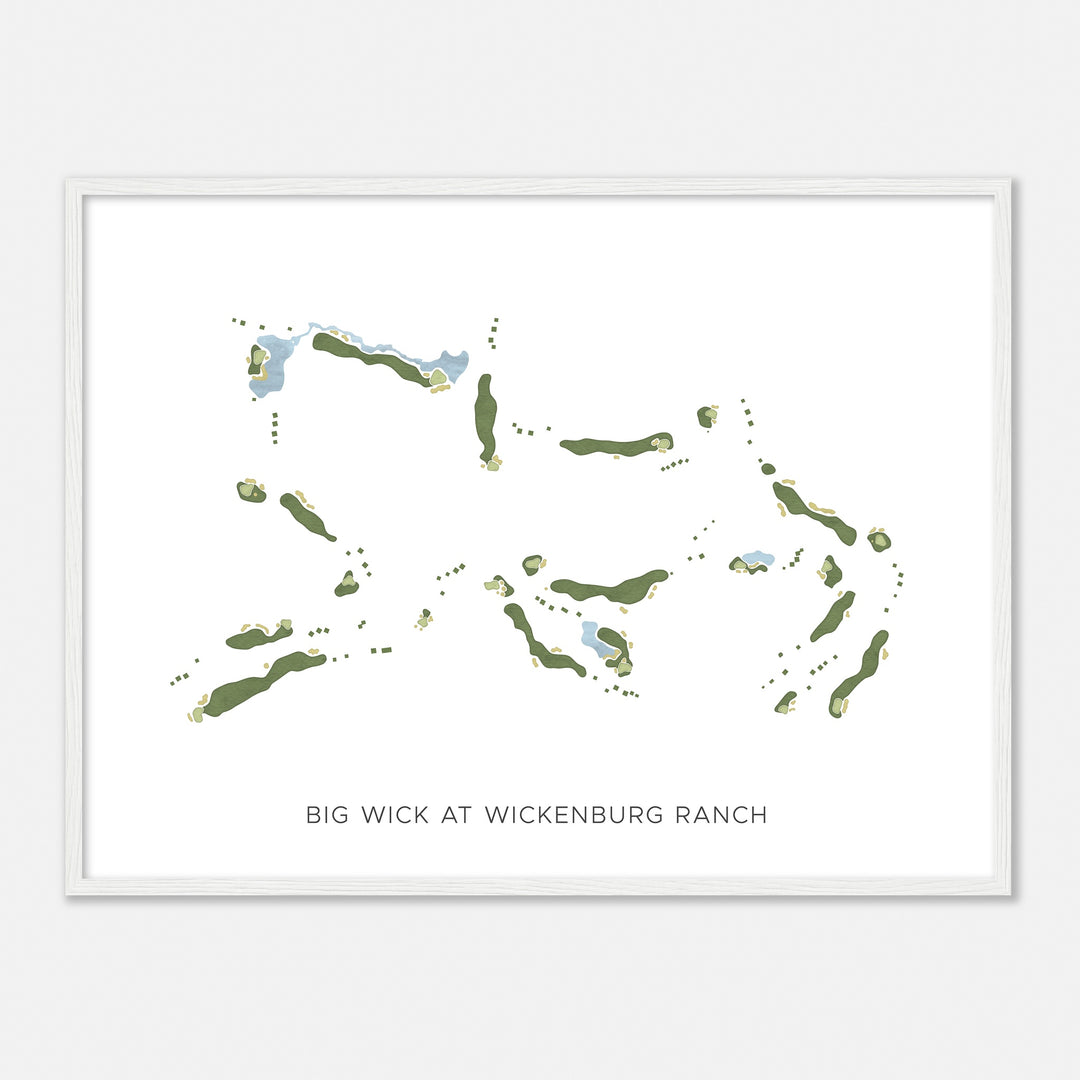 Print of Big Wick At Wickenburg Ranch Modern Map