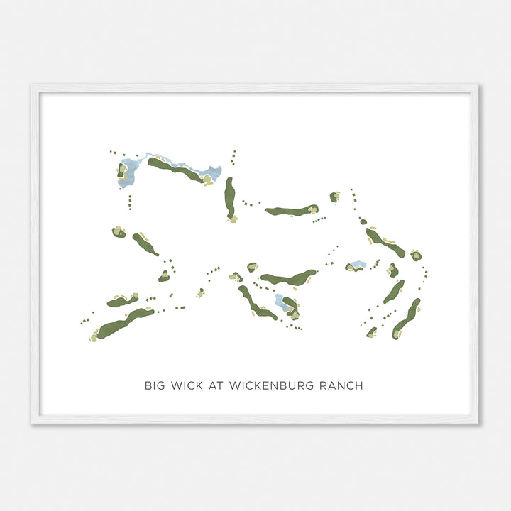 Print of Big Wick At Wickenburg Ranch Modern Map