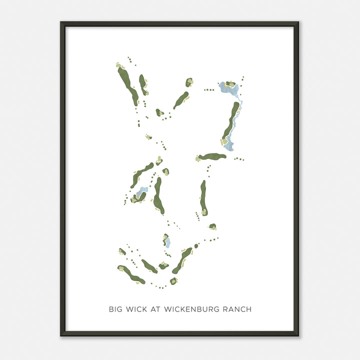 Print of Big Wick At Wickenburg Ranch Modern Map