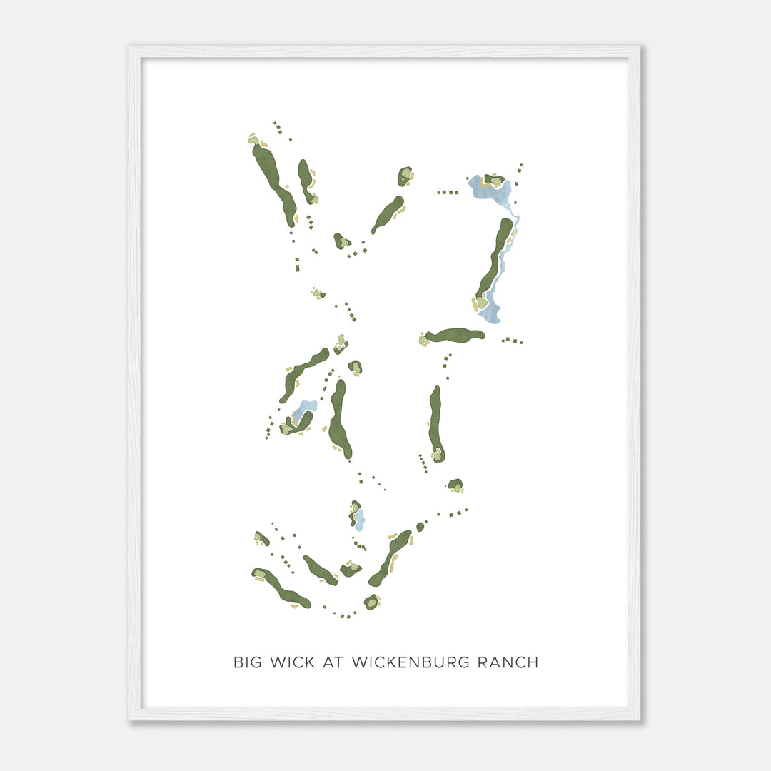 Print of Big Wick At Wickenburg Ranch Modern Map