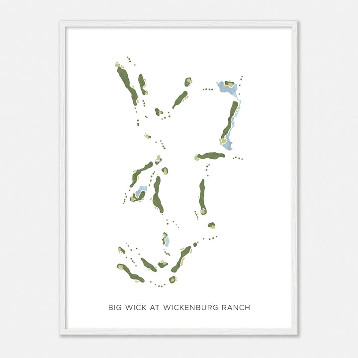 Print of Big Wick At Wickenburg Ranch Modern Map