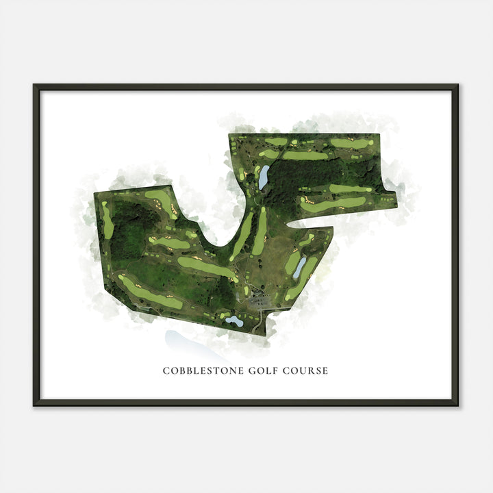Print of Cobblestone Golf Course Classic Map