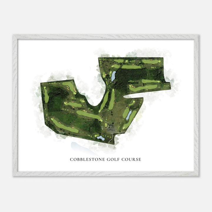 Print of Cobblestone Golf Course Classic Map