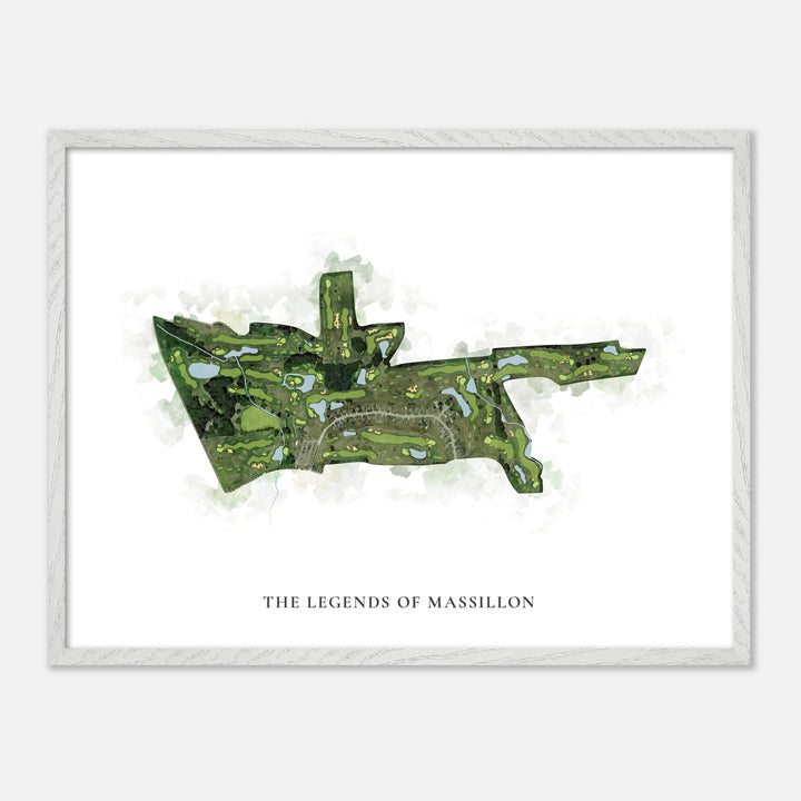 Print of The Legends Of Massillon Classic Map