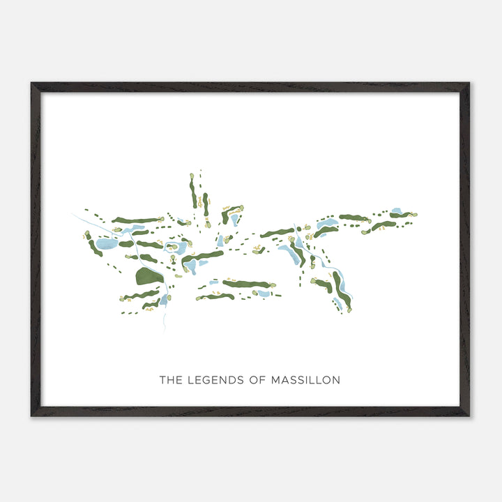 Print of The Legends Of Massillon Modern Map