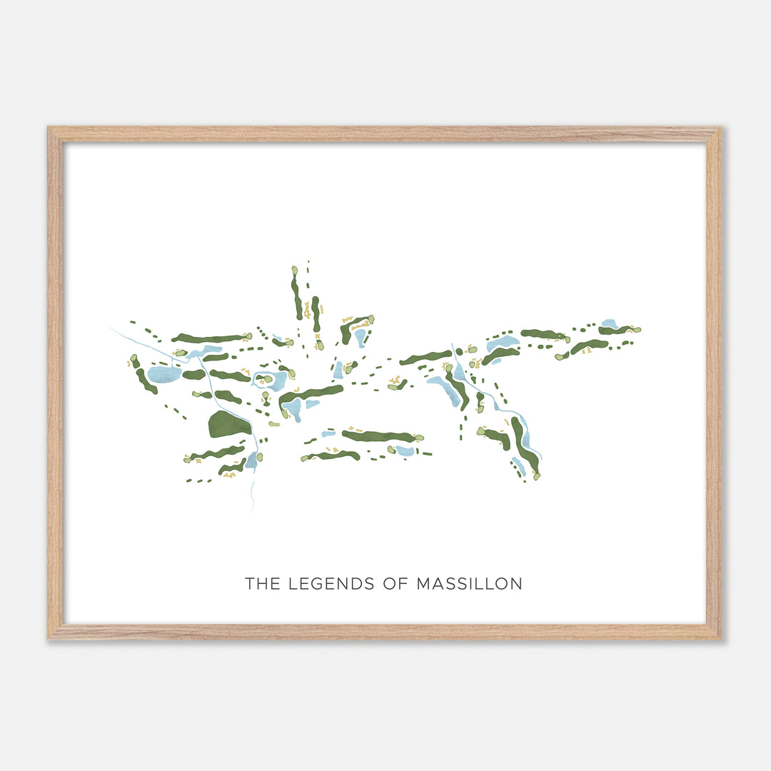 Print of The Legends Of Massillon Modern Map