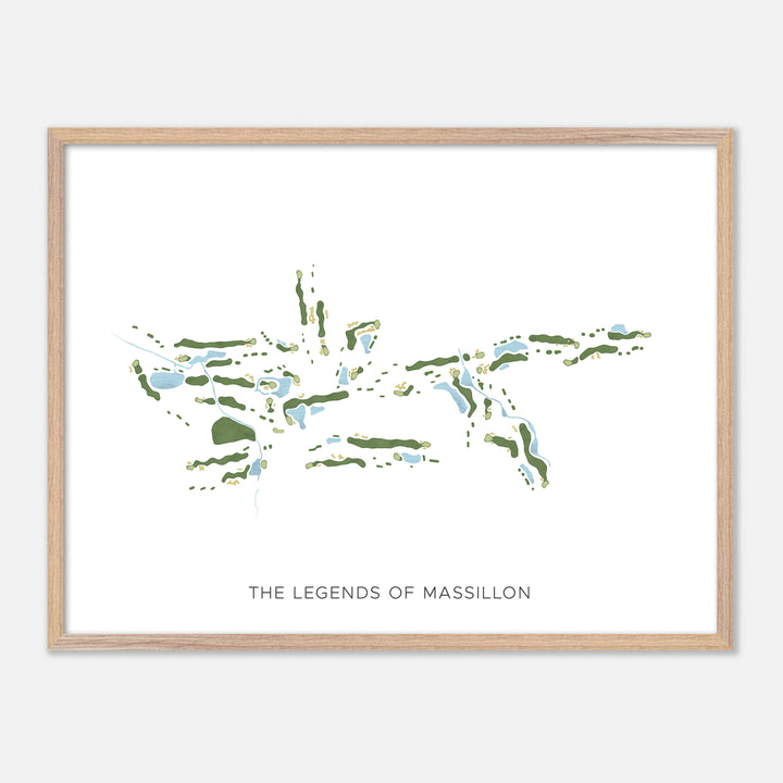 Print of The Legends Of Massillon Modern Map