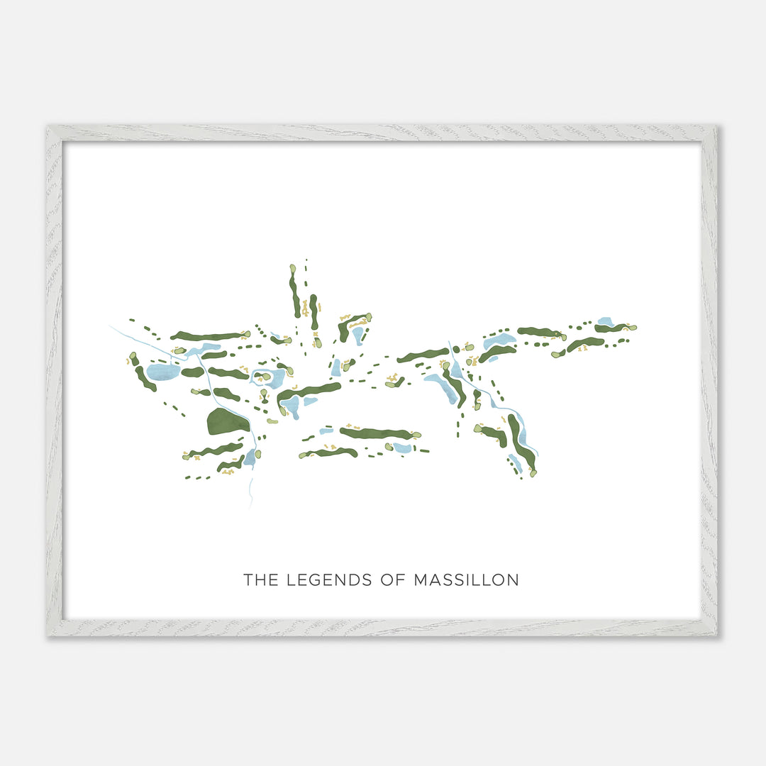 Print of The Legends Of Massillon Modern Map