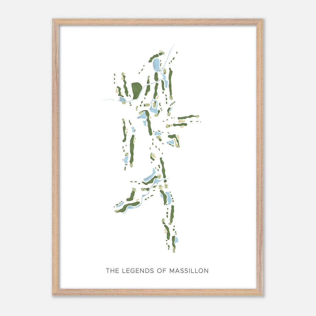 Print of The Legends Of Massillon Modern Map