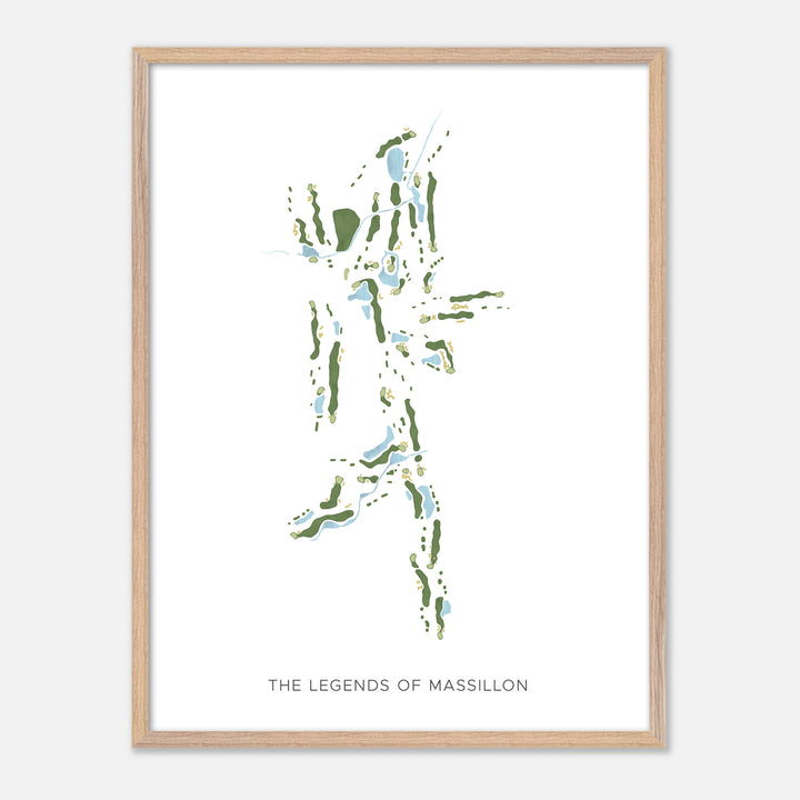 Print of The Legends Of Massillon Modern Map