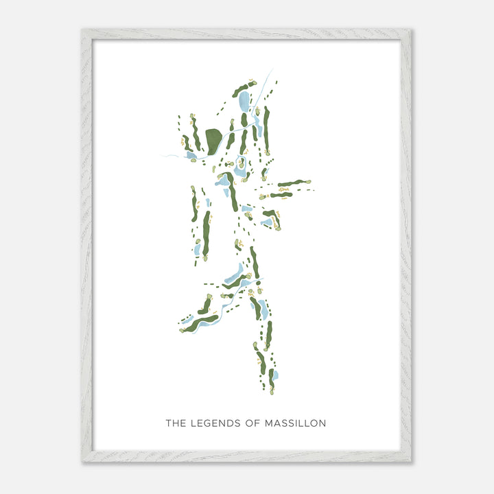 Print of The Legends Of Massillon Modern Map