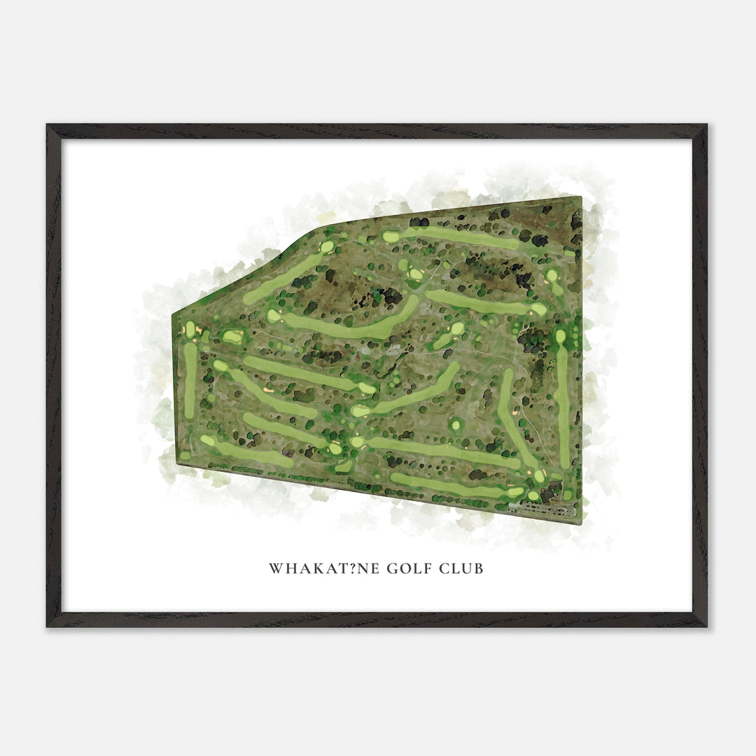 Print of Whakatāne Golf Club Classic Map