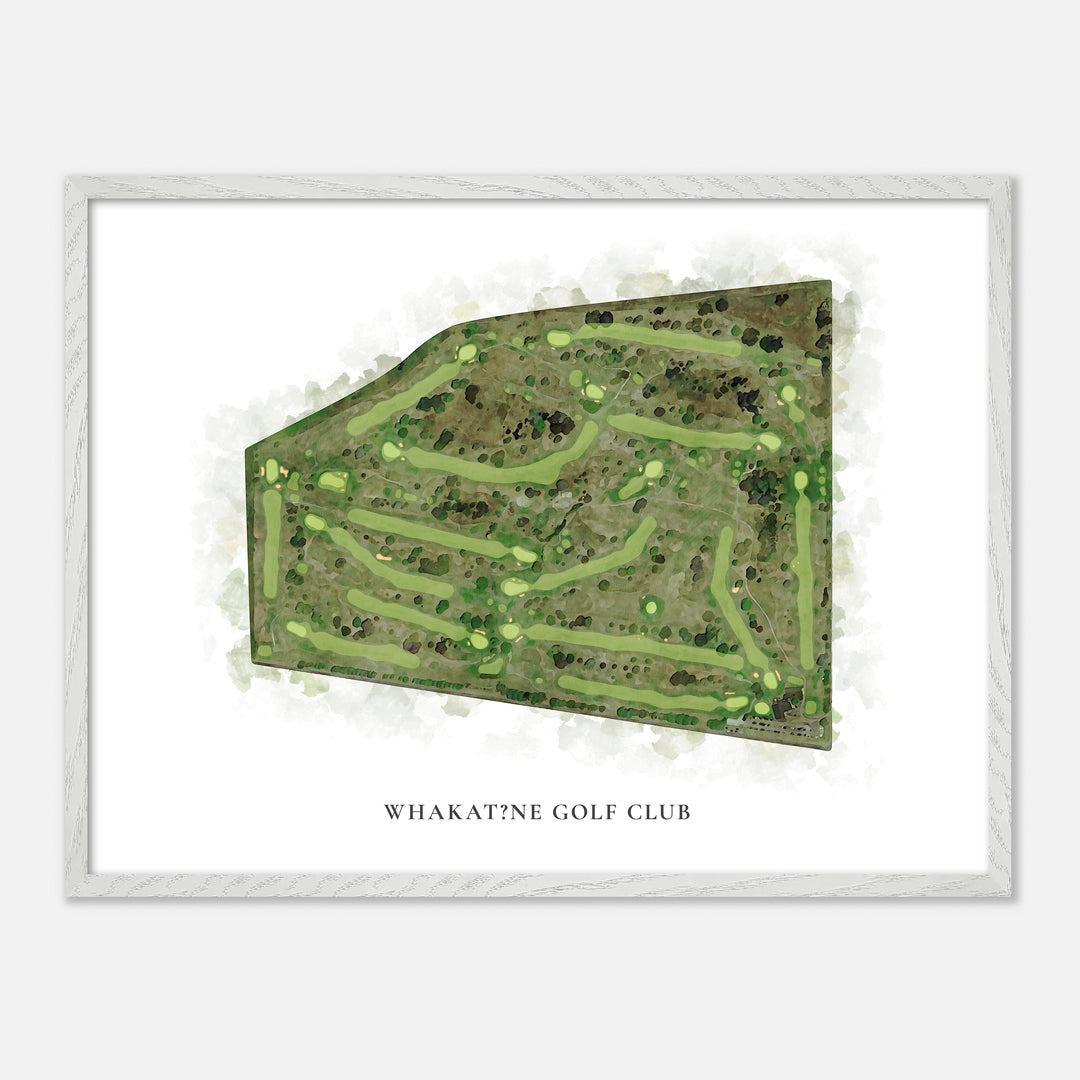 Print of Whakatāne Golf Club Classic Map