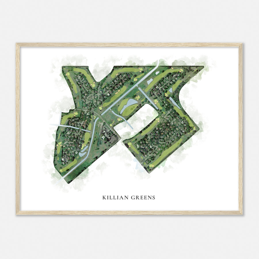 Print of Killian Greens Classic Map