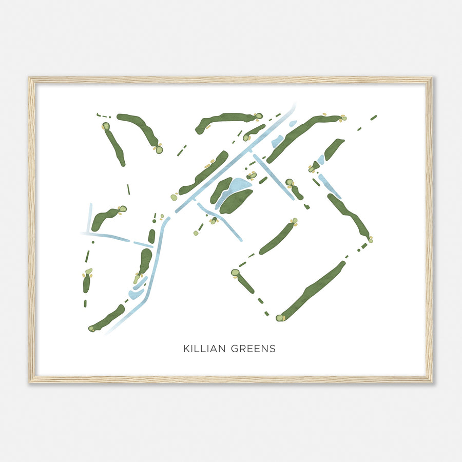 Print of Killian Greens Modern Map