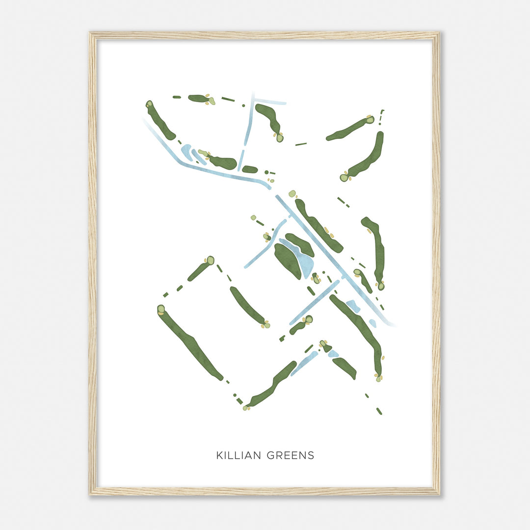 Print of Killian Greens Modern Map