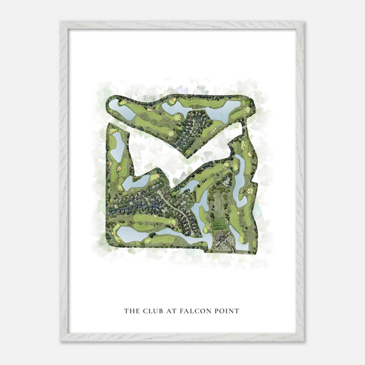 Print of The Club At Falcon Point Classic Map
