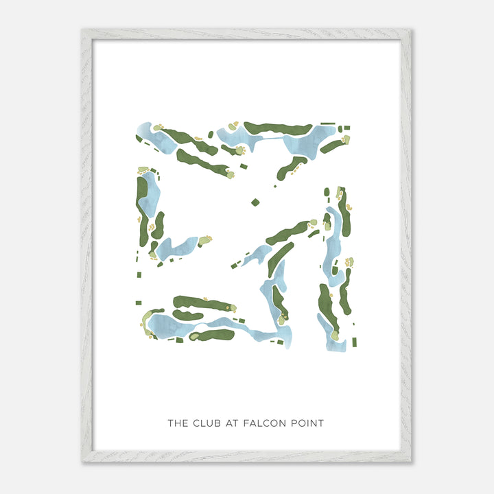 Print of The Club At Falcon Point Modern Map