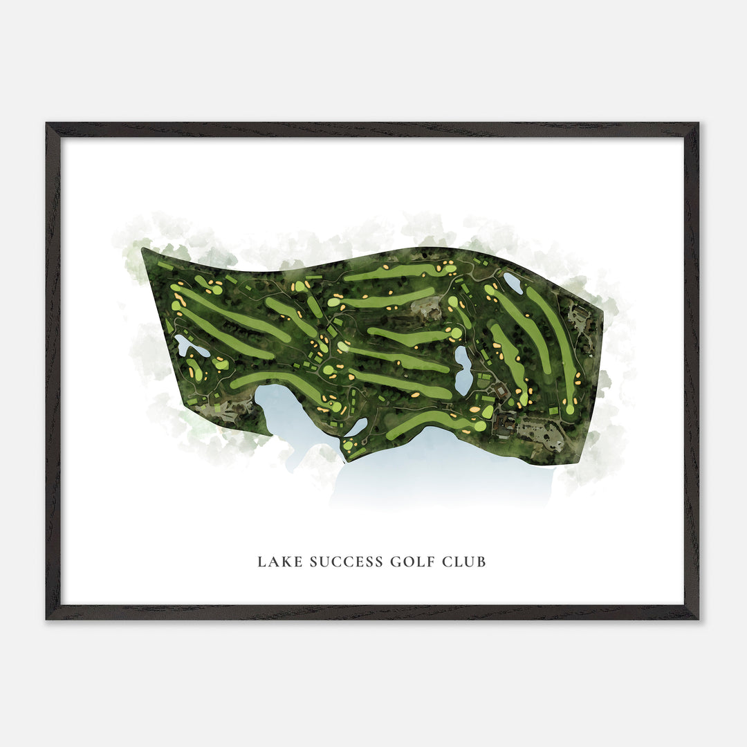 Print of Lake Success Golf Club Classic Map