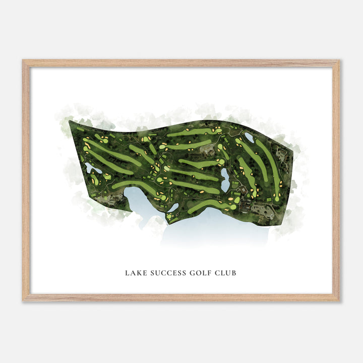 Print of Lake Success Golf Club Classic Map