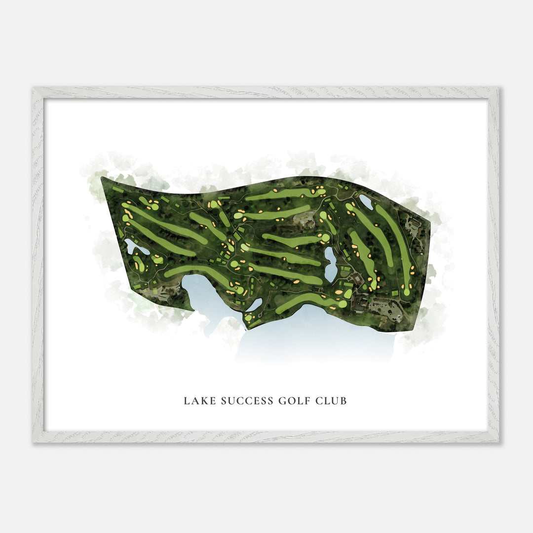 Print of Lake Success Golf Club Classic Map