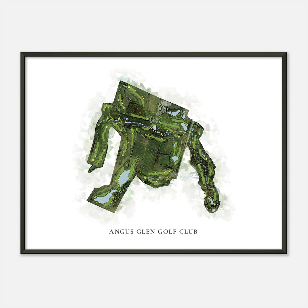 Print of Angus Glen Golf Club Classic Map