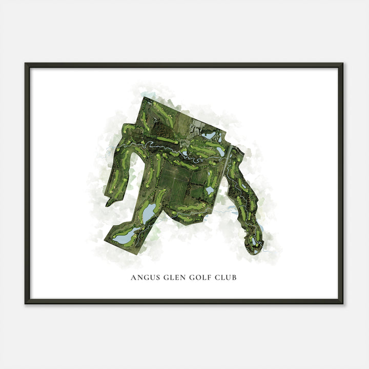 Print of Angus Glen Golf Club Classic Map