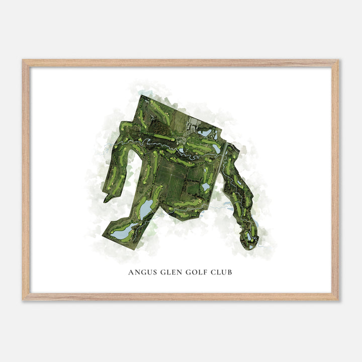 Print of Angus Glen Golf Club Classic Map