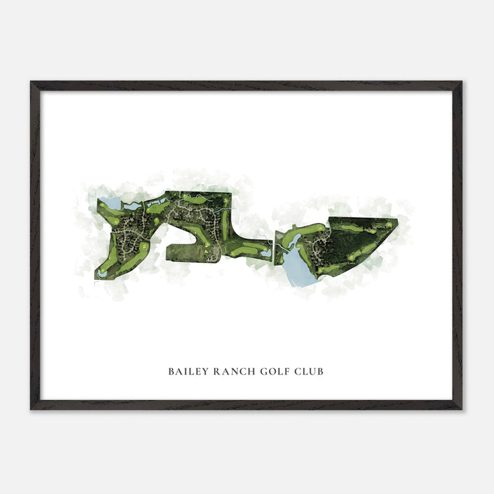 Print of Bailey Ranch Golf Club Classic Map