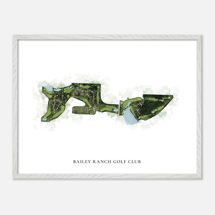Print of Bailey Ranch Golf Club Classic Map